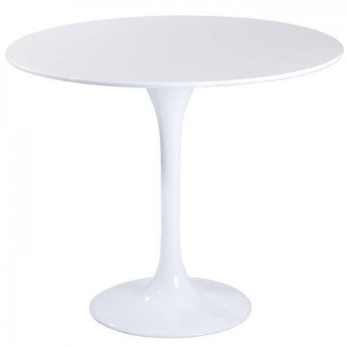 Білий стіл Тюльпан, 80