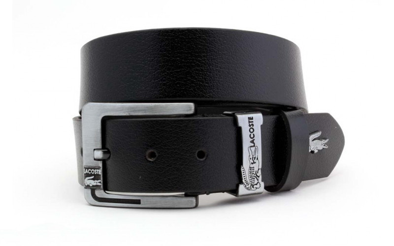 Ремінь чоловічий шкіряний LACOSTE ширина 40 мм. 930574
