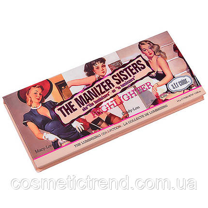 The Manizer Sisters Makeup Highlighter набір хайлайтерів для обличчя й тіла 3х1 6760-01, фото 1