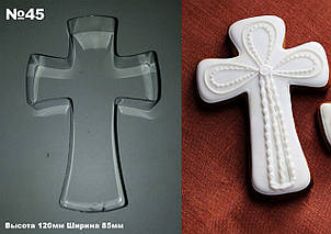 Вирубка для пряника Хрест