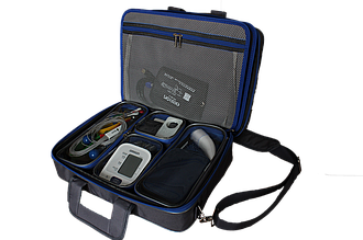 Сумка-укладка спеціальна, укомплектована діагностичним обладнанням