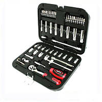 Набір головок і аксесуарів 1/4", 54 предмети T46151