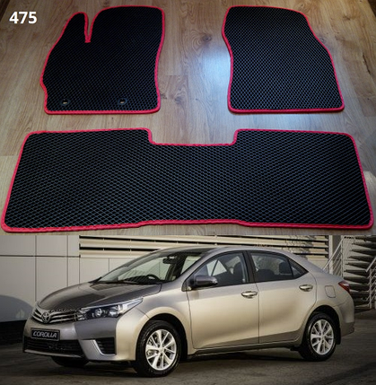 Килимки ЄВА в салон Toyota Corolla '13-18, фото 2