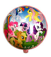 Куля фольгована "Мой маленький поні" 18 дюймів