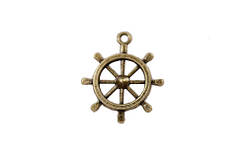 Металева підвіска Штурвал, 29*25мм