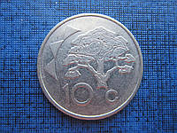 Монета 10 центов Намибия 1993