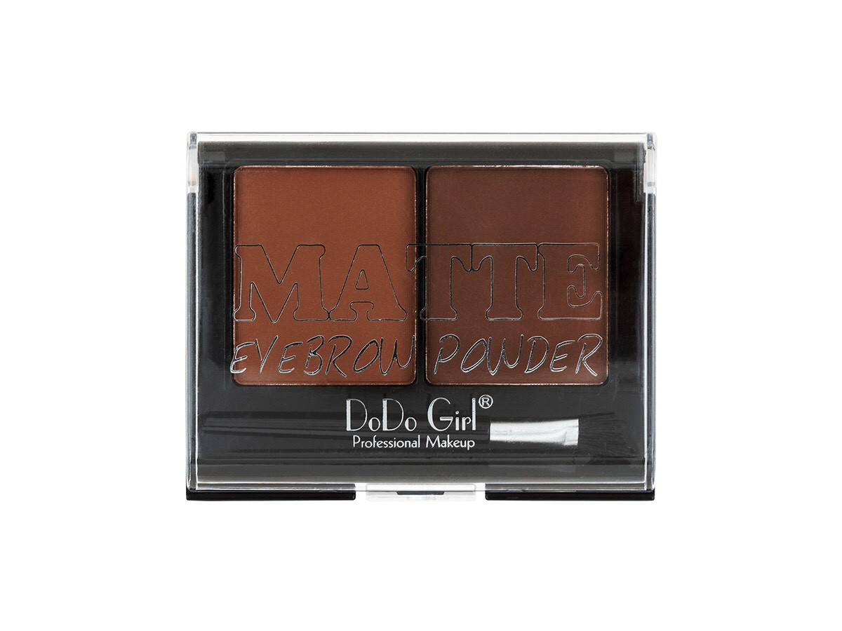 Тіні DoDo MATTE eyebrow powder ( 2 цв ) (Палітра: №1-4)