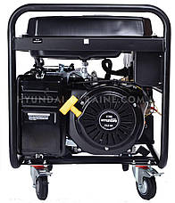 Генератор бензиновий, станція електрична HYUNDAI HHY 7000FGE, фото 3