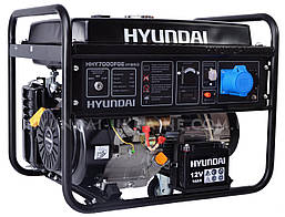 Генератор бензиновий, станція електрична HYUNDAI HHY 7000FGE, фото 2