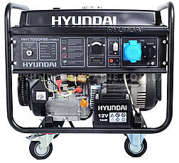 Генератор бензиновий, станція електрична HYUNDAI HHY 7000FGE, фото 3