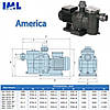 Насос для басейну IML America 125M 17м3/год, фото 4