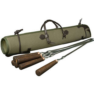 Набір з 6 шампурів Акрополіс в чохлі НШ-6