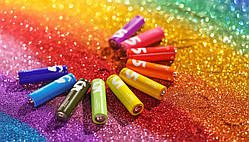 Пальчикові батарейки ZMI Alkaline Battery ZI5 Rainbow LR06 AA 10 шт.