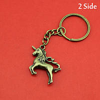 Оригінальний брелок для ключів з металу "Єдиноріг"!