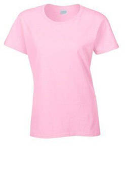 Жіноча футболка для сублімації колір рожевий