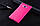 Чохол Samsung E500 / E5 книжка з вікном S-View рожевий, фото 2
