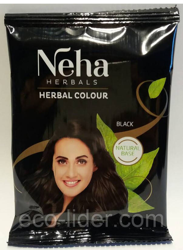 Фото Neha herbals black 20g новий дизайн Зображення Neha Herbals black 20 g