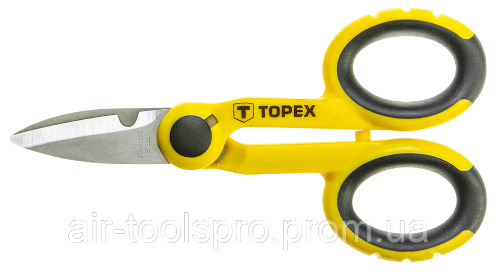 Ножиці 140 мм, TOPEX