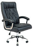 Офісне крісло для керівника Richman Телаві чорного кольору, фото 2