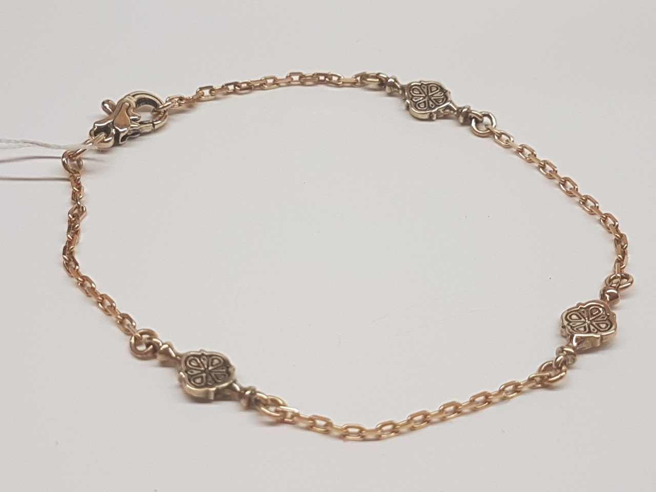 Золотий браслет. 30164-Ч/З 17, фото 1