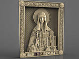 Різьблена ікона Свята Ольга, фото 3