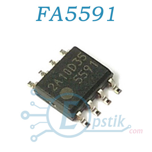 FA5591, синхронний перетворювач широкого спектра, 4.5-23 В 3 A, 340KHz, SOP8
