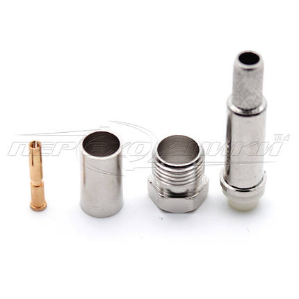 Роз'єм гніздо FME під кабель RG-58, Crimp (обтискач) , фото 2