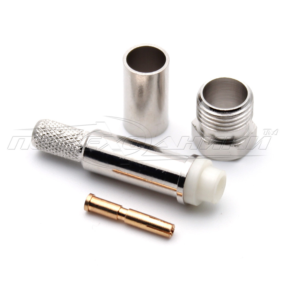 Роз'єм гніздо FME під кабель RG-58, Crimp (обтискач) 