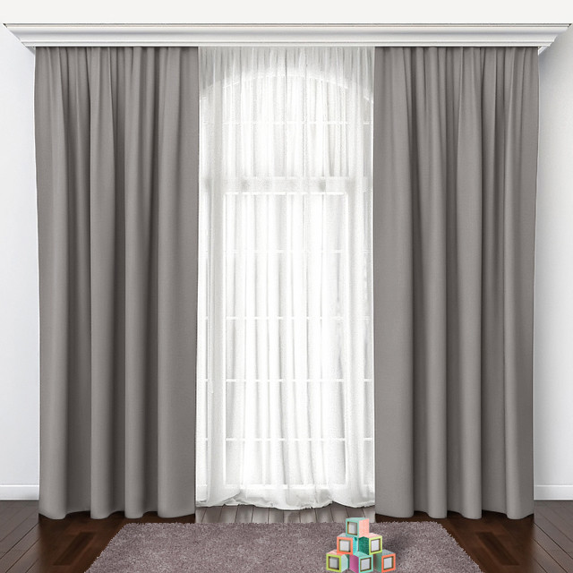 Штора блэкаут Grey 07 купить в Киеве по низкой цене с доставкой по Украине