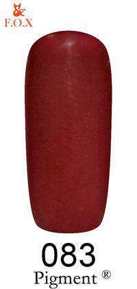 Гель-лак F. O. X. Pigment №083 Бордовий 6 ml