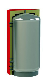 Буферная емкость (теплоаккумулятор) для систем отопления Kuydych KHT EAM-00-500