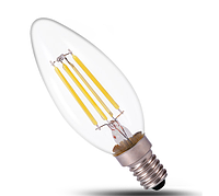 Светодиодная лампа свеча Filament 6Вт Е14 2700K