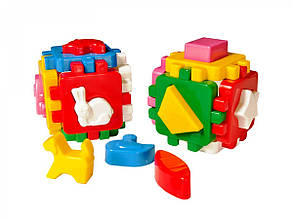 Розвиваючі і повчальні іграшки «ТехноК» (1950) Куб Розумний малюк. Весела компанія