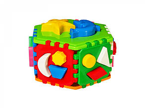Розвиваючі і повчальні іграшки «ТехноК» (2445) Куб Розумний малюк. Гіппо