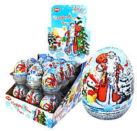 Шоколадное яйцо с Новым Годом 25 гр. Aras