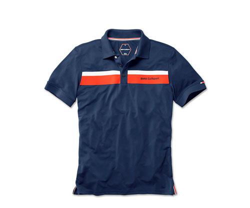 Чоловіча футболка-поло BMW Golfsport Fashion Polo Shirt Men Navy Blue (80142446357)
