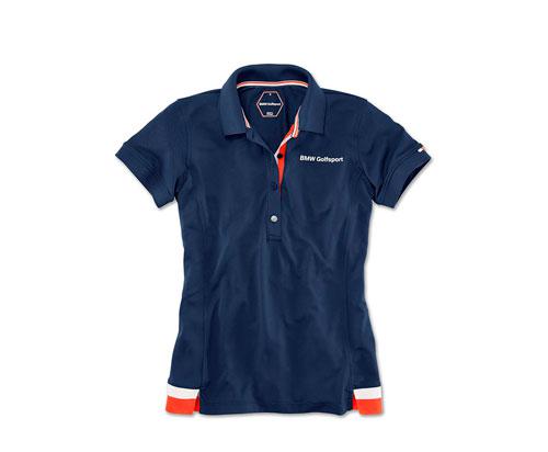 Жіноча футболка-поло BMW Golfsport Fashion Polo Shirt Ladies Navy Blue (80142446337)