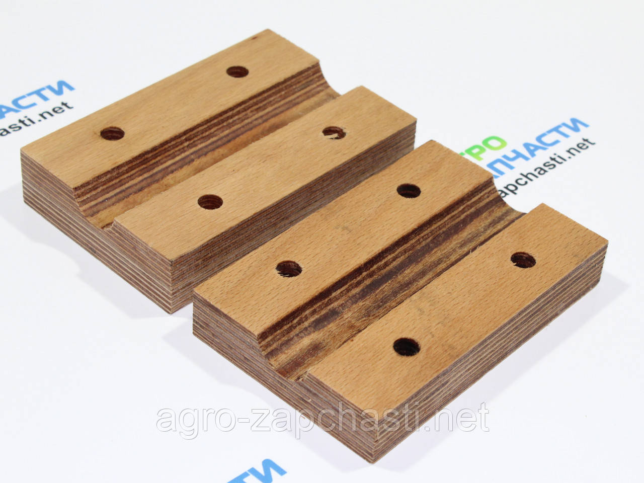 Деревяний підшипник для вала соломотропу d-28 мм комбайна John Deere AZ10037-G, фото 1