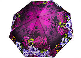 Зонт 6137-11 троянди бузковий