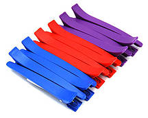 Затискач для волосся пластиковий, 12 шт.