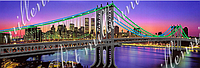 Схема для вышивки бисером W-514 "Мост на Манхеттене"