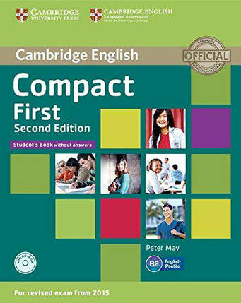 Compact First 2nd Edition student's Book without answers with CD-ROM (Підручник), фото 1