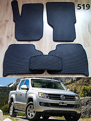 Килимки ЕВА в салон Volkswagen Amarok I '10-22
