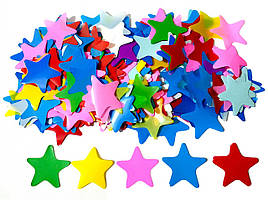 Конфеті зірочки мікс. Вага: 50 г.