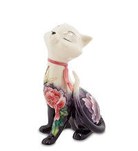 Порцелянова статуетка Кішка (Pavone) JP-247/23