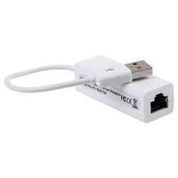 USB мережева карта RJ45 10/100 мбіт біла