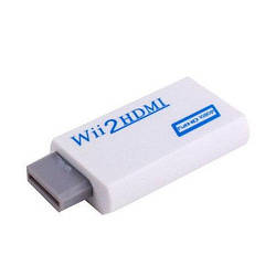 Wii - HDMI адаптер, конвертер відео + аудіо, 1080P