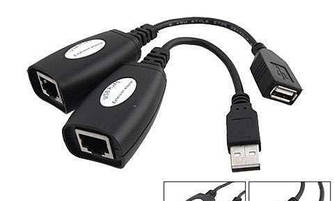 USB 1.1 подовжувач за RJ45 витій парі до 50м, UTP