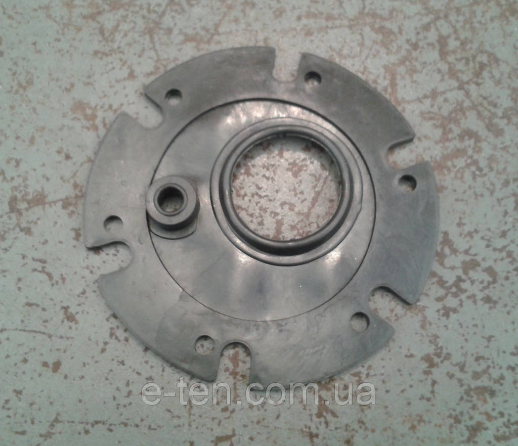 Гумовий ущільнювач для бойлерів (Round, Atlantic, Tesy) під фланець на 6 болтів / під анод M6 (з вирізами)