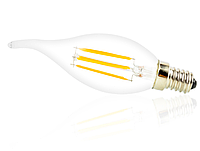 Светодиодная лампа прозрачная Filament 4Вт E14 С35 2800K Biom FL-315